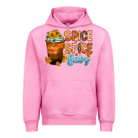 Fuchsia Pink spice spice baby Urban Hoodie - Zillion Design Studio