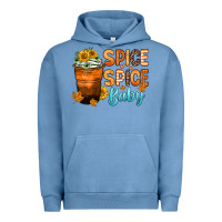 Pigment Pebble Blue spice spice baby Urban Hoodie - Zillion Design Studio