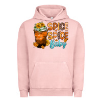 Pigment Salmon spice spice baby Urban Hoodie - Zillion Design Studio
