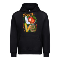 Black let all that you do be done in love Urban Hoodie - texasbilliewilder