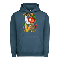 Pigment Midnight Navy let all that you do be done in love Urban Hoodie - texasbilliewilder