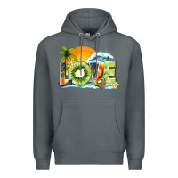 Rock love kiwi summer Premium Hoodie - texasbilliewilder