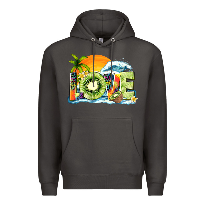 Love Kiwi Summer Premium Hoodie by texasbilliewilder | Teevron