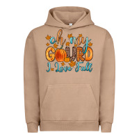 Pigment Burro oh my gourd i love fall Urban Hoodie - Zillion Design Studio