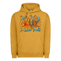 Pigment Peanut Butter oh my gourd i love fall Urban Hoodie - Zillion Design Studio