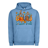 Pigment Pebble Blue oh my gourd i love fall Urban Hoodie - Zillion Design Studio