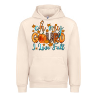 Sandshell oh my gourd i love fall Urban Hoodie - Zillion Design Studio