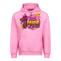 Fuchsia Pink little miss 1st grade Urban Hoodie - texasbilliewilder