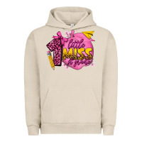 Pigment French Oak little miss 1st grade Urban Hoodie - texasbilliewilder