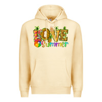 Pina Colada love summer with pineapple Premium Hoodie - texasbilliewilder