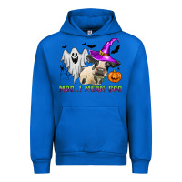 Cobalt moo i mean boo Urban Hoodie - Zillion Design Studio