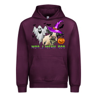 Mauve Wine moo i mean boo Urban Hoodie - Zillion Design Studio