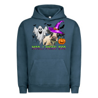 Pigment Midnight Navy moo i mean boo Urban Hoodie - Zillion Design Studio