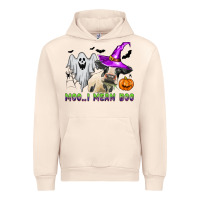 Sandshell moo i mean boo Urban Hoodie - Zillion Design Studio
