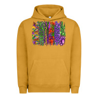 Pigment Peanut Butter mardi gras brush strokes king cake and craw fish Urban Hoodie - RanaPortraitStore