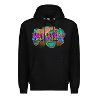 Black howdy Premium Hoodie - Zillion Design Studio