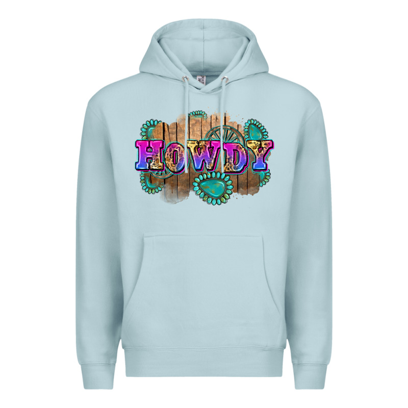 Howdy Premium Hoodie by Zillion Design Studio | Teevron