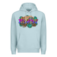 Blue Mist howdy Premium Hoodie - Zillion Design Studio