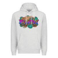 Dove Grey howdy Premium Hoodie - Zillion Design Studio