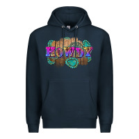 Navy howdy Premium Hoodie - Zillion Design Studio