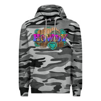Slate Camo howdy Premium Hoodie - Zillion Design Studio