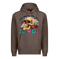 Coffee find someone who grows flowers Premium Hoodie - Zillion Design Studio