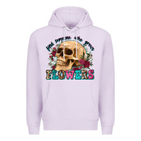 Lilac find someone who grows flowers Premium Hoodie - Zillion Design Studio