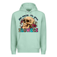 Seafoam find someone who grows flowers Premium Hoodie - Zillion Design Studio