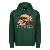 Sports Green find someone who grows flowers Premium Hoodie - Zillion Design Studio