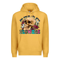 Mustard find someone who grows flowers Premium Hoodie - Zillion Design Studio