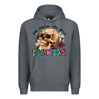Rock find someone who grows flowers Premium Hoodie - Zillion Design Studio
