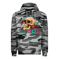 Slate Camo find someone who grows flowers Premium Hoodie - Zillion Design Studio