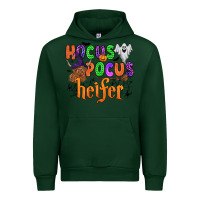 Forest Green hocus pocus heifer Urban Hoodie - Zillion Design Studio