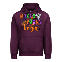 Mauve Wine hocus pocus heifer Urban Hoodie - Zillion Design Studio