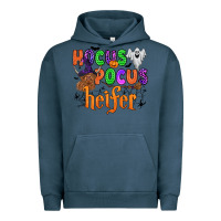 Pigment Midnight Navy hocus pocus heifer Urban Hoodie - Zillion Design Studio