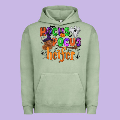 Hocus Pocus Heifer Urban Hoodie Designed By Zillion Design Studio