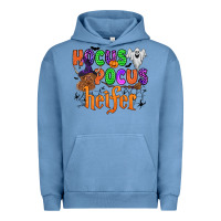 Pigment Pebble Blue hocus pocus heifer Urban Hoodie - Zillion Design Studio
