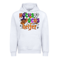 White hocus pocus heifer Urban Hoodie - Zillion Design Studio