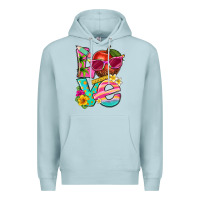 Blue Mist love summer teacher Premium Hoodie - texasbilliewilder
