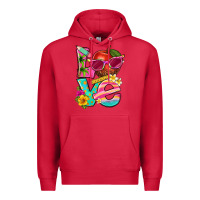 Cardinal love summer teacher Premium Hoodie - texasbilliewilder