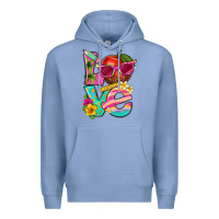 Colony Blue love summer teacher Premium Hoodie - texasbilliewilder