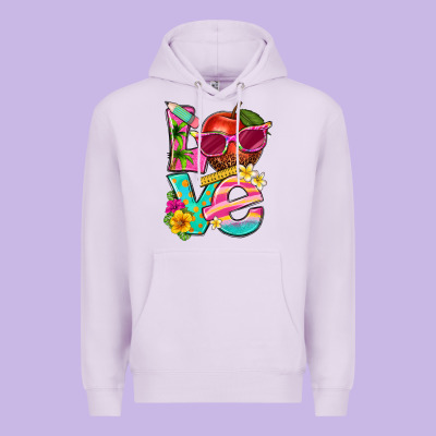Love Summer Teacher Premium Hoodie Designed By Texasbilliewilder