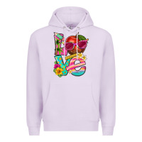 Lilac love summer teacher Premium Hoodie - texasbilliewilder