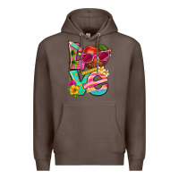 Coffee love summer teacher Premium Hoodie - texasbilliewilder