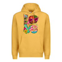 Mustard love summer teacher Premium Hoodie - texasbilliewilder
