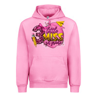 Fuchsia Pink little miss 3 rd grade Urban Hoodie - texasbilliewilder