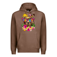 Chestnut mama bear summer Premium Hoodie - texasbilliewilder
