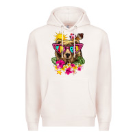 Pale Pink mama bear summer Premium Hoodie - texasbilliewilder