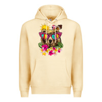 Pina Colada mama bear summer Premium Hoodie - texasbilliewilder