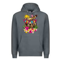 Rock mama bear summer Premium Hoodie - texasbilliewilder